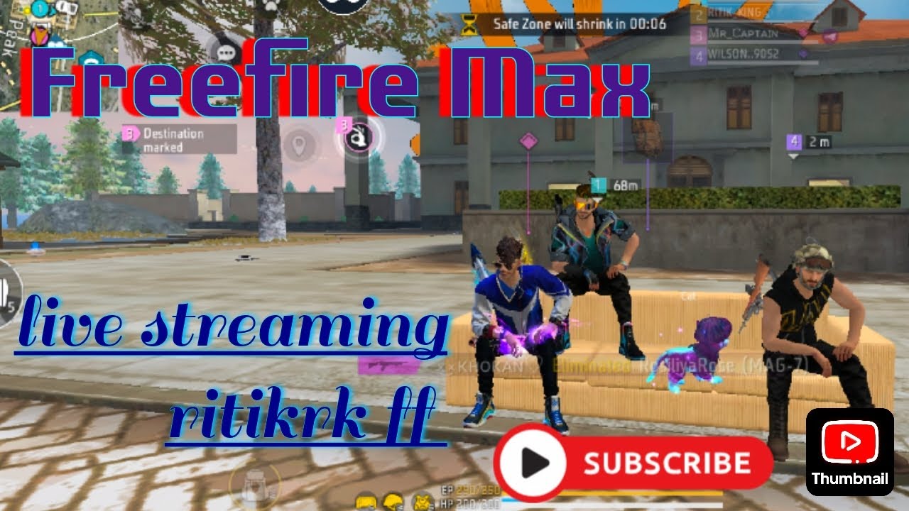 RITIK RK FF is live - YouTube