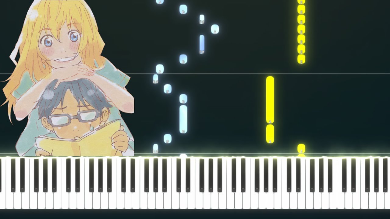 Shigatsu Kimi no Uso: Hikaru Nara Sheet music for Vibraphone