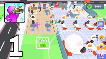 Dream Restaurant(Rollic Games) - Gameplay Walkthrough Part 1 All Levels New Game(Android, iOS)