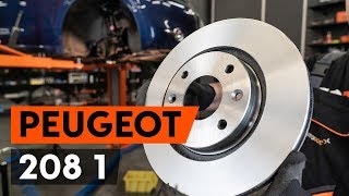 Kako zamenjati Zavorni disk PEUGEOT 208 - video vodič