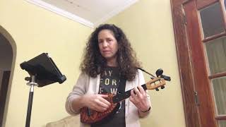 Video thumbnail of "Beds Are Burning - Midnight Oil (ukulele cover)"