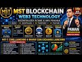 MST indian public Blockchain web3 tecnology // node road map, Bharatcoin exchange Launch date new..