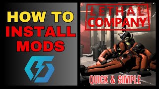 How To Install Mods To Lethal Company | Using ThunderStore Mod Manager Guide | V45