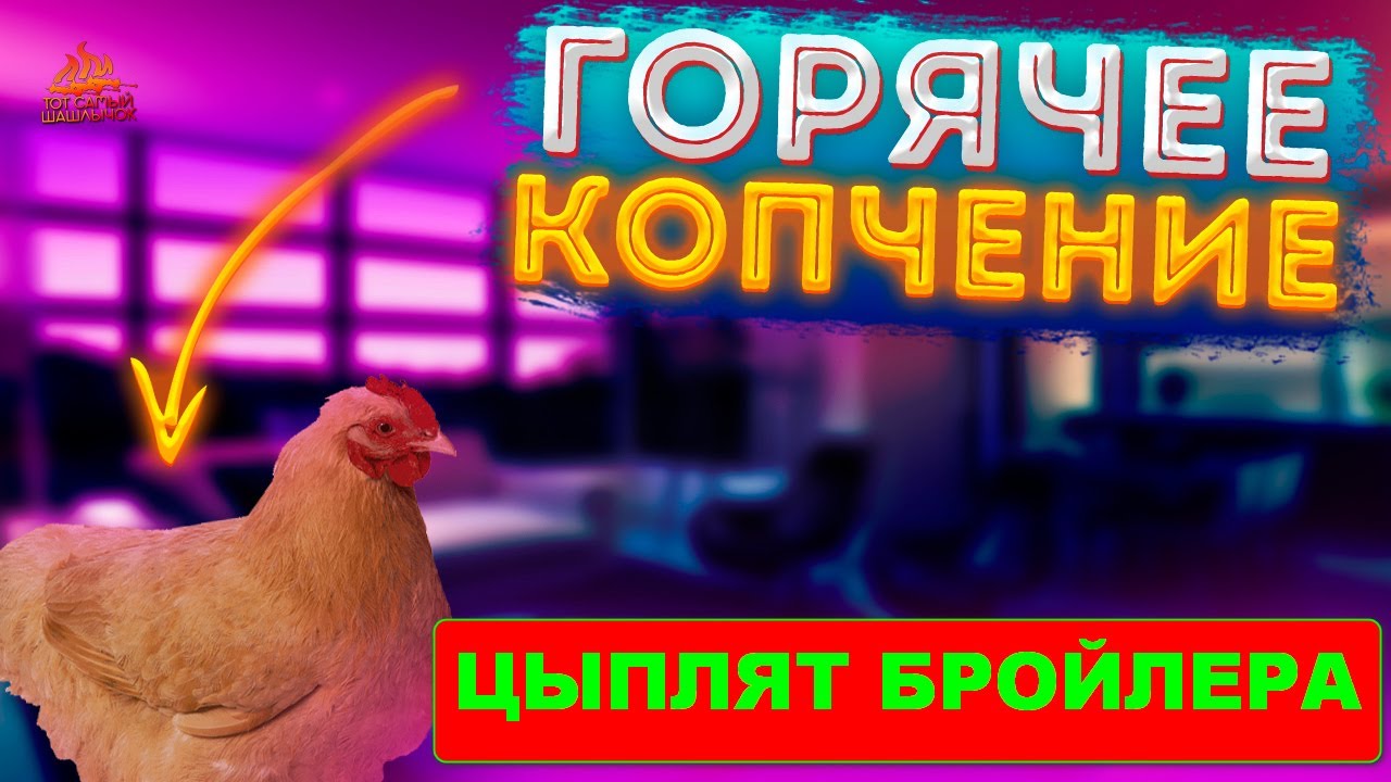 Рецепт горячего копчения цыплят. Простой надёжный способ. - YouTube