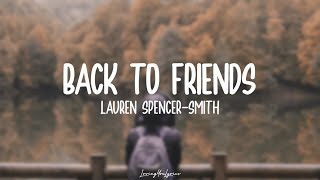 Lauren Spencer-Smith - Back to Friends (Lyrics)