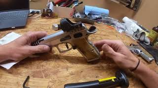Sub 2lbs trigger Trigger Plunger Spring installed on Tanfoglio