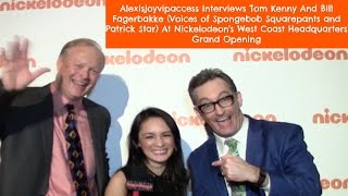 Voices Of Spongebob Squarepants And Patrick - Tom Kenny And Bill Fagerbakke Interview Resimi