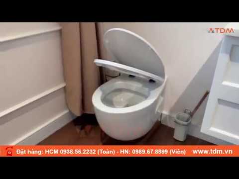 Video TDM.VN | Review bồn cầu treo tường Grohe 39205000... - youtube