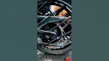 RS 200 Rolon chain sprocket installation  and full Service #youtubeshorts #video #subscribemychannel