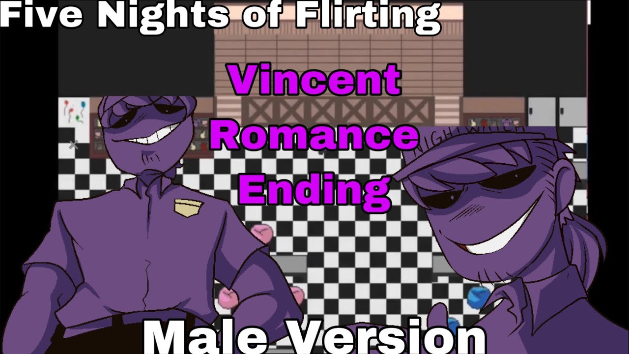 Vincent Romance Ending | Male Version | Five Nights of Flirting | no commentary