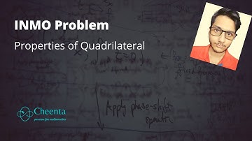 INMO 2021 - Properties of Quadrilateral  | Problem 5 | Maths Olympiad | Geometry