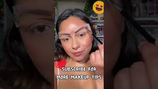 Eyebrow Ruler so effective #eyebrows #eyebrowtutorial