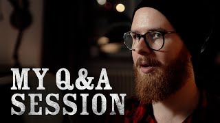 My very first Q&A session!