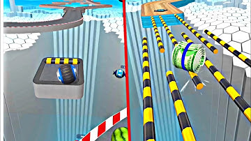 Going Balls Speed Run Mobile Gameplay Walkthrough iOS, Android  Ball  Run (Part 114)