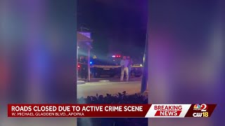 Roads closed due to active crime scene in Apopka