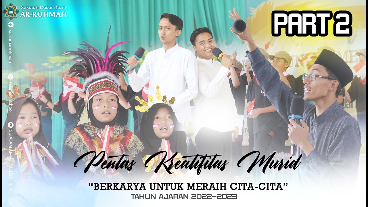Kemeriahan...... Pentas Kreatifitas Murid SD Alam Ar-rohmah Malang #2023 - Part #2 #salamahday