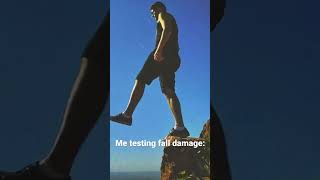 Celebrity Me testing if fall damage exists in a game Net Worth