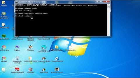 como ejecutar un archivo .java desde la consola de windows