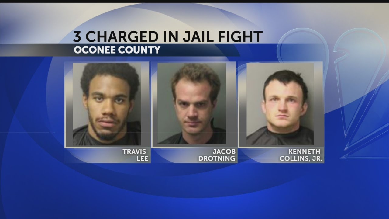3 inmates charged after officers hurt in fight at Oconee Co. Detention Center