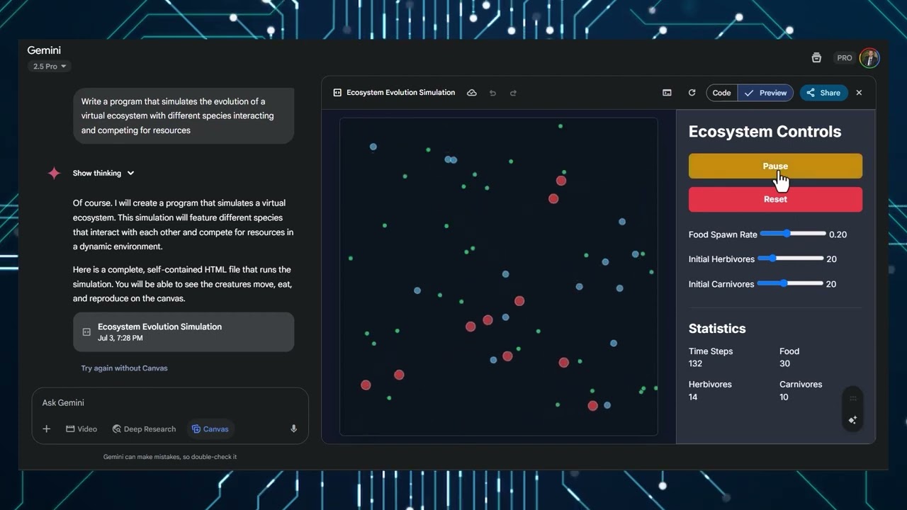 Building a Predator-Prey Simulation in JavaScript | Gemini Simulations