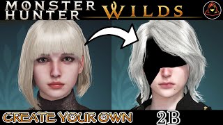 YoRHa Unit 2B | 2B (NieR Automata) Character Creation Guide for Monster Hunter Wilds