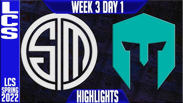 TSM vs IMT Highlights | LCS Spring 2022 W3D1 | Team Solomid vs Immortals