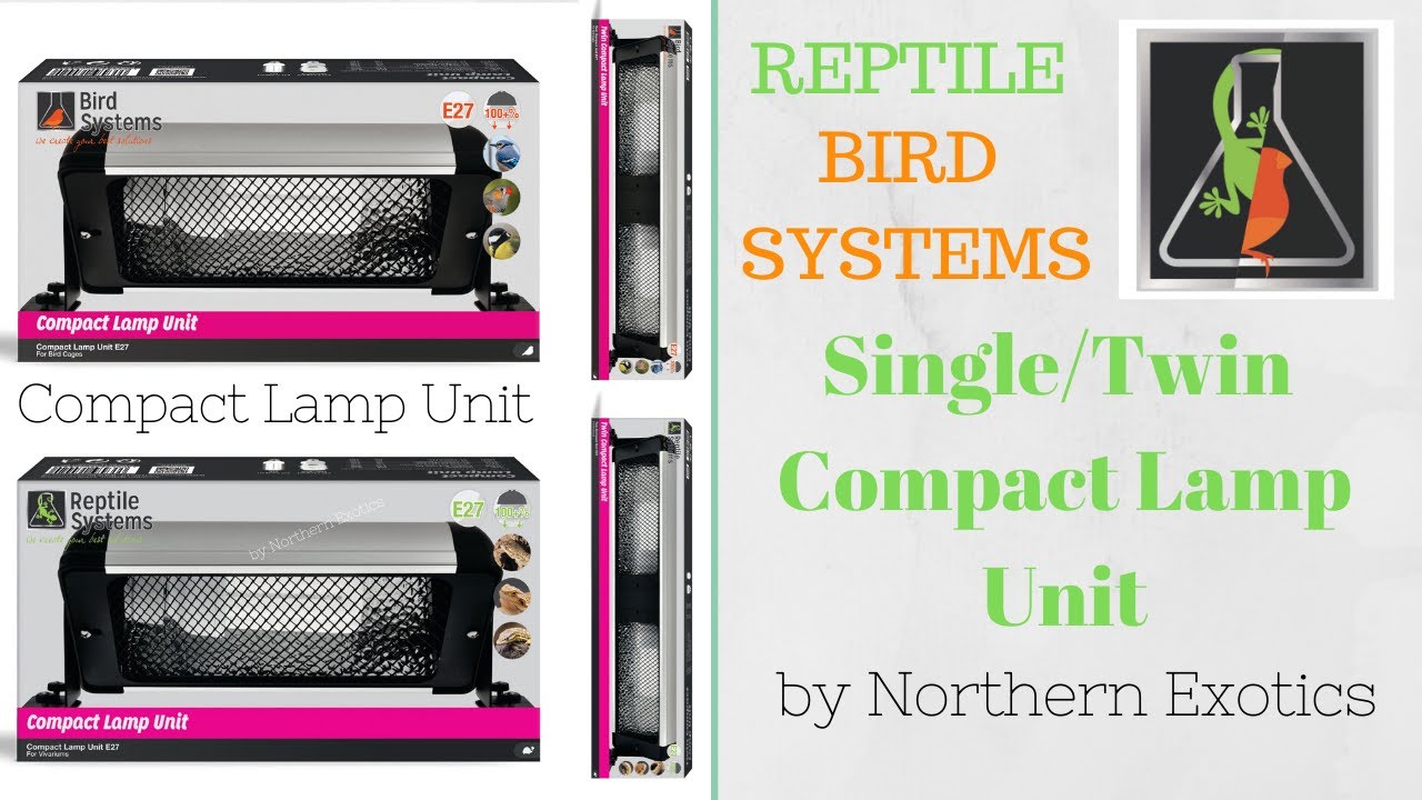 Reptile Systems Compact lamp unit - YouTube