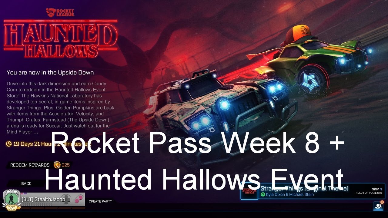 Get Rocket League Haunted Hallows 2020 Rewards Gif