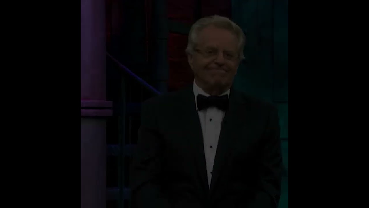 Jerry Springer Tribute. RIP.