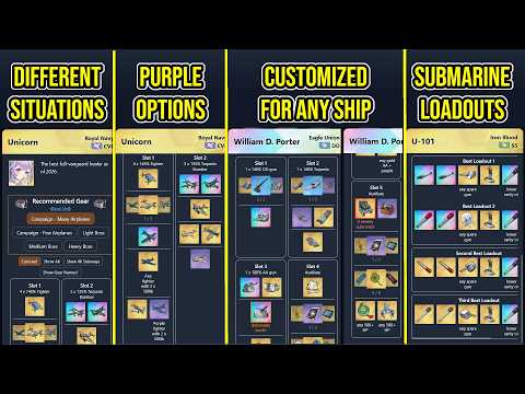 Complete Gear for EVERY Ship - Azur Lane REGAL Tier List