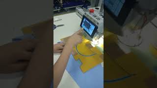 moon patch of Template sewing machine