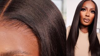 THE MOST NATURAL LOOKING WIG EVER! 100% GLUELESS FT WOWAFRICAN screenshot 2