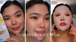 How To Use Cosrx Gl Glow Hydrogel Mask Tropa