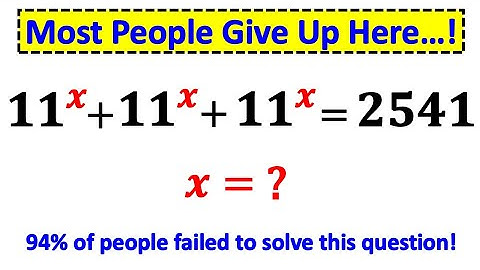 USA Math Olympiad Question 🇺🇲 Can YOU Solve This Tricky Equation in Under 3 Minutes?🤔🤯🧠