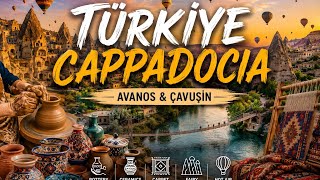 CAPPADOCIA TURKEY. AVANOS ÇAVUŞİN WALKING TOUR