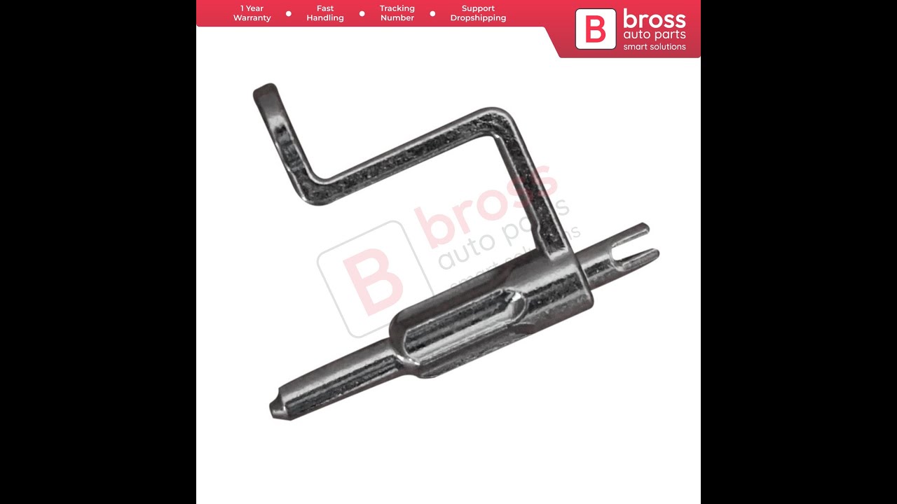 BDP561 Inner Door Handle Repair Metal Pin Pivot Bracket Rod 13297179 for Opel Vauxhall Corsa C D