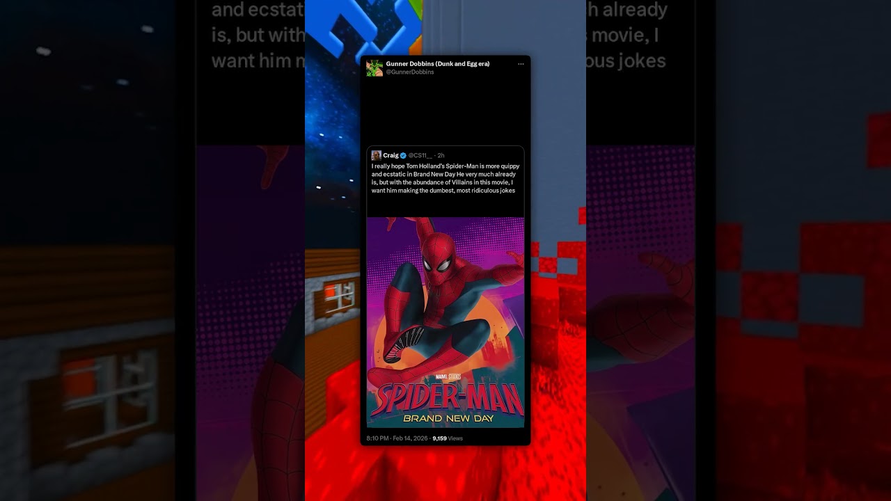 Остроумный Питер Паркер!