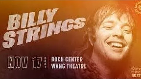 Billy Strings - Boch Center/ Wang Theater 11/17/21