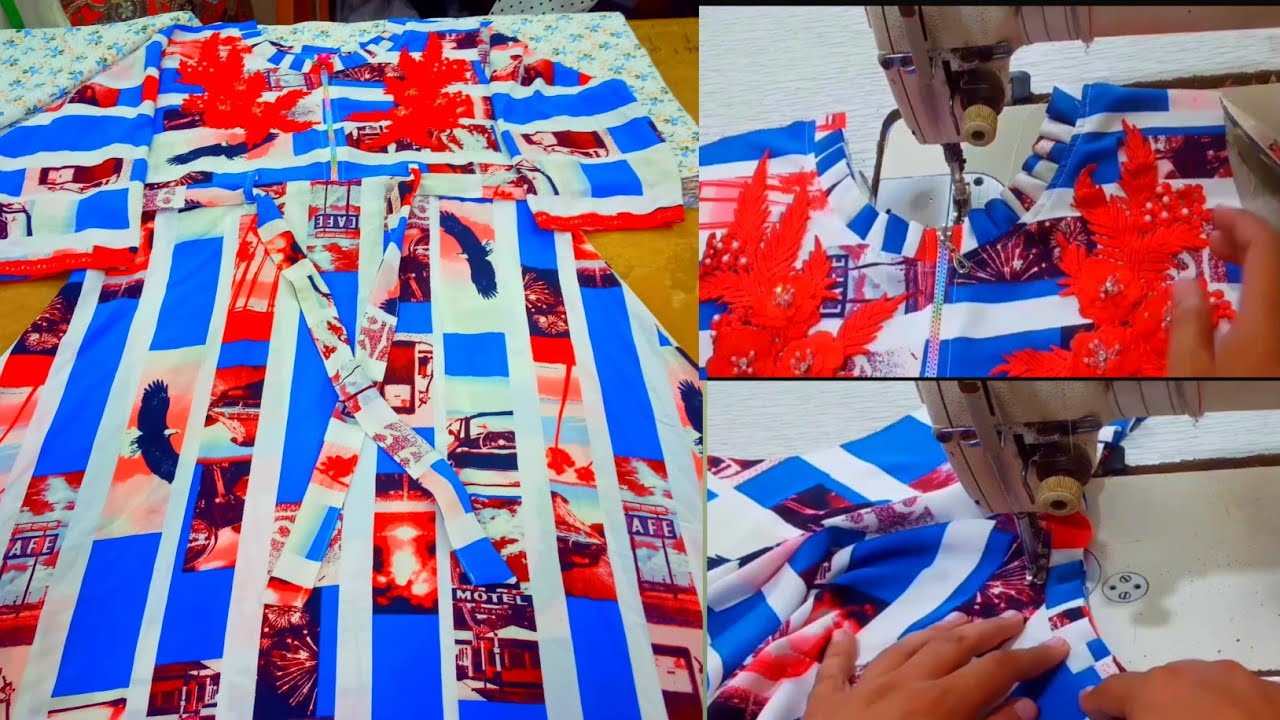 Umbrella frock cutting and stitching Multi Colour YouTube