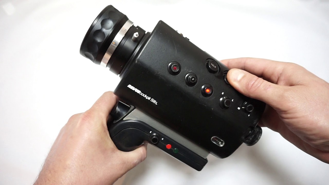 COMPACT by Chinon Super 8 camera Revue Cockpit S6L 8mm film camera