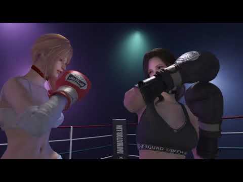 3D Female Boxing Match!