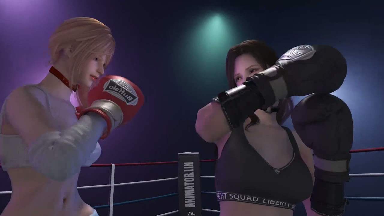 3D Female Boxing Match! YouTube