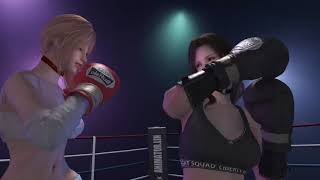 3D Female Boxing Match!