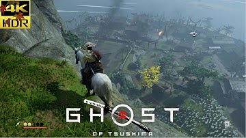 UNFINISHED BUSINESS [4K HDR] Ghost of Tsushima Walkthrough Gameplay [Jp dub/Eng sub] #29