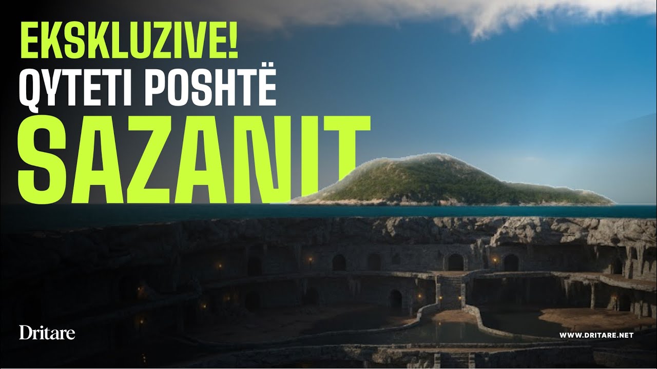 Ky është qyteti nëntokësor poshtë Sazanit! | Vlog në Dritare