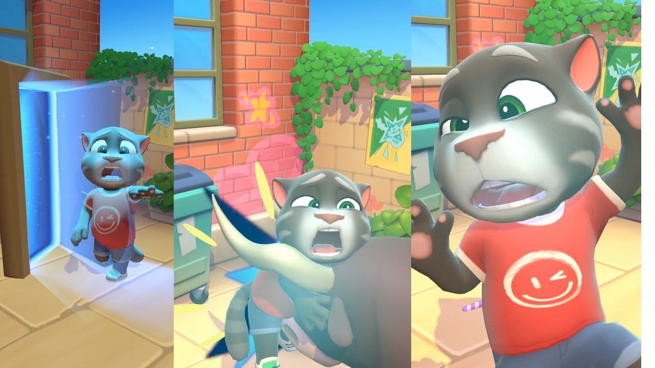 MY TALKING TOM GHOST Horror video 