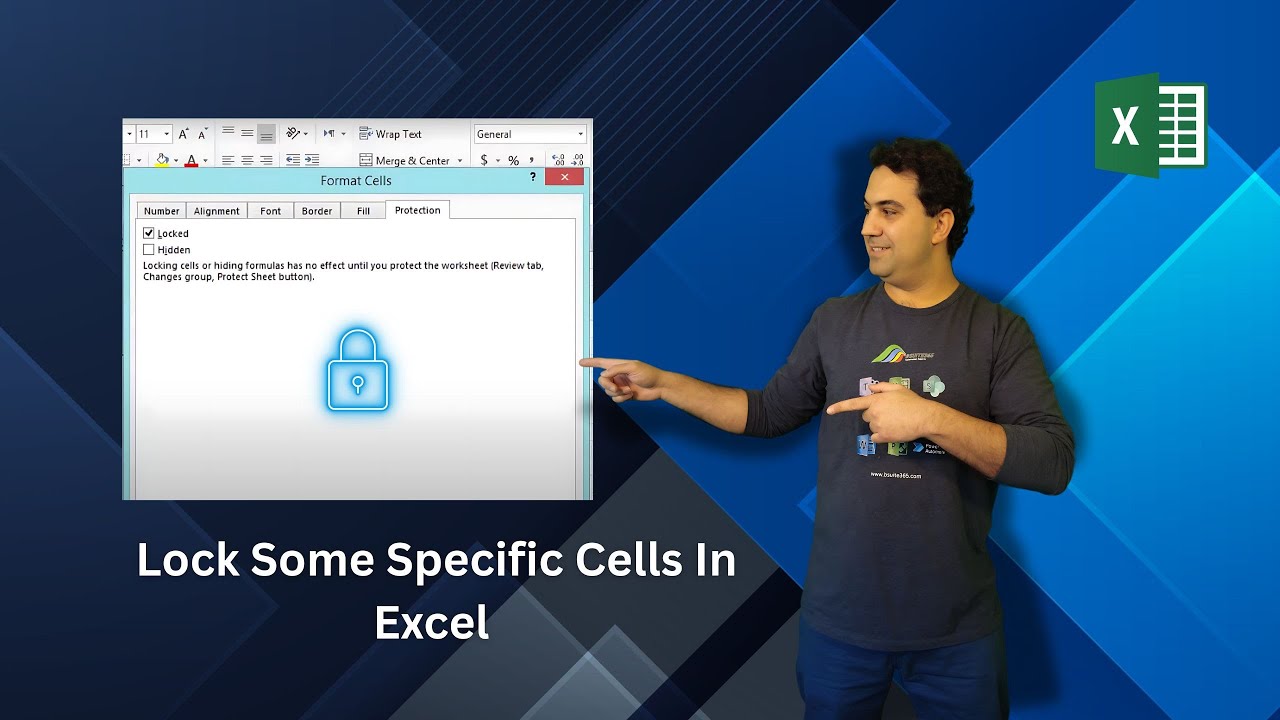 How To Lock Some Specific Cells In Excel