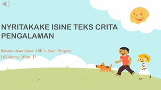 NYRITAKAKE ISINE TEKS CRITA PENGALAMAN [BAHASA JAWI KELAS 3 SD]