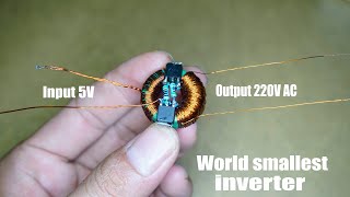 How to make a smallest inverter in the world 20W
