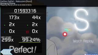 Galileo Galilei - Natsuzora /DT+HD osu! [Hard] FC